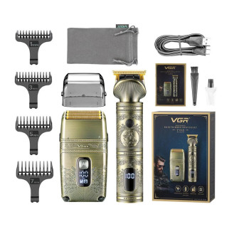 Акумуляторний тример для стриження волосся й шейвер VGR V-649  (дропшиппінг) - Інтернет-магазин спільних покупок ToGether