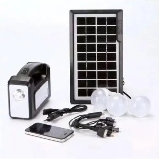 Ліхтар GD-7 із сонячною панеллю Power Bank + лампа 3 шт  (дропшиппінг) - Інтернет-магазин спільних покупок ToGether