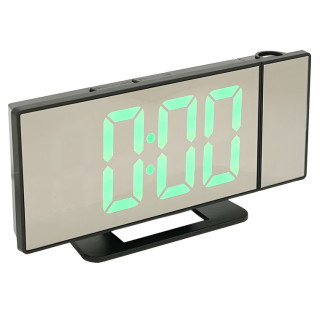 Годинник VST-896-4 із зеленим підсвічуванням, з проекцією та дзеркальним дисплеєм, Настільний електронний годинник - Інтернет-магазин спільних покупок ToGether