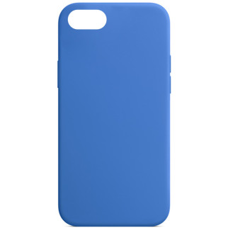 Чохол Silicone Case Full Protective (AA) NO LOGO для Apple iPhone SE (2020) Синій / Capri Blue - Інтернет-магазин спільних покупок ToGether
