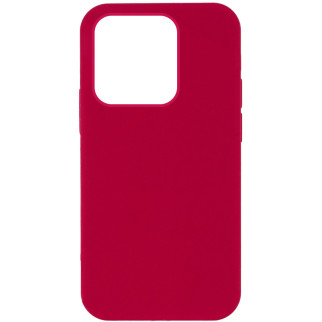 Чохол Silicone Case Full Protective (AA) NO LOGO для Apple iPhone 13 Pro (6.1") Червоний / Rose Red - Інтернет-магазин спільних покупок ToGether