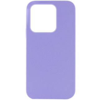 Чохол Silicone Case Full Protective (AA) NO LOGO для Apple iPhone 13 Pro (6.1") Бузковий / Dasheen - Інтернет-магазин спільних покупок ToGether