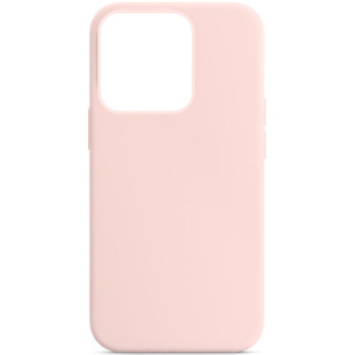 Чохол Silicone Case Full Protective (AA) NO LOGO для Apple iPhone 14 Pro (6.1") Рожевий / Chalk Pink - Інтернет-магазин спільних покупок ToGether