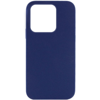 Чохол Silicone Case Full Protective (AA) NO LOGO для Apple iPhone 15 Pro Max (6.7") Синій / Deep navy - Інтернет-магазин спільних покупок ToGether