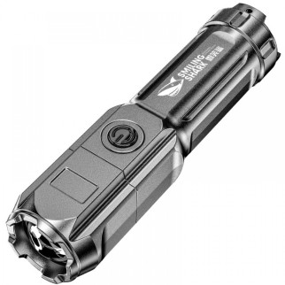 Ліхтарик акумуляторний із регулюванням фокусів SMILING SHARK 622A - Інтернет-магазин спільних покупок ToGether