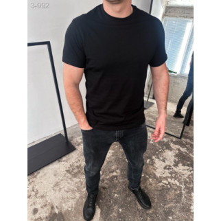 Чоловіча чорна футболка.3-992 - Інтернет-магазин спільних покупок ToGether