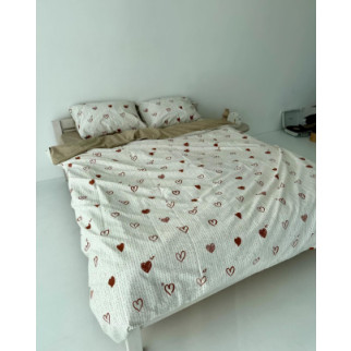 Постільна білизна двоспальна Dushka Home Сатин 20821 180х215 см - Інтернет-магазин спільних покупок ToGether
