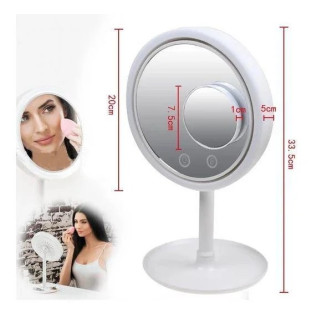 Дзеркало з підсвічуванням і вентилятором Beauty Breeze Mirror  (дропшиппінг) - Інтернет-магазин спільних покупок ToGether