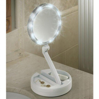 Складане дзеркало для макіяжу з Led-підсвіткою My Fold Away Mirror  (дропшиппінг) - Інтернет-магазин спільних покупок ToGether