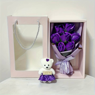Букет із троянд мило 1108  (дропшиппінг) - Інтернет-магазин спільних покупок ToGether