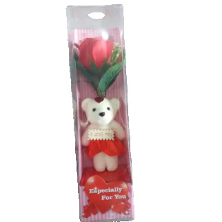 Мило з троянд з ведмедиком 28-1 rosa  (дропшиппінг) - Інтернет-магазин спільних покупок ToGether