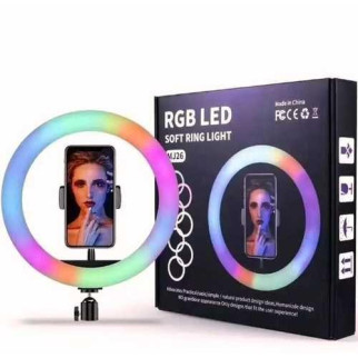 Селфи-лампа Led кільце MJ26 RGB cls-10  (дропшиппінг) - Інтернет-магазин спільних покупок ToGether