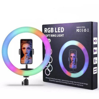 Селфи-лампа Led кільце RGB cls-12  (дропшиппінг) - Інтернет-магазин спільних покупок ToGether