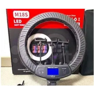 Лампа Led кільце M18S 45см/8500K/LED дисплей/пульт  (дропшиппінг) - Інтернет-магазин спільних покупок ToGether