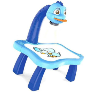 Дитячий стіл проектор для малювання з підсвічуванням, блакитний  (дропшиппінг) - Інтернет-магазин спільних покупок ToGether