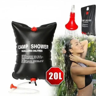 Літній душ, переносний душ 5 галонів/20 л  (дропшиппінг) - Інтернет-магазин спільних покупок ToGether