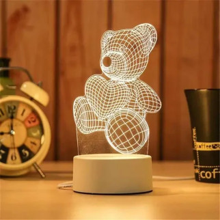 3D нічник дитячий LAMP 3D-9  (дропшиппінг) - Інтернет-магазин спільних покупок ToGether
