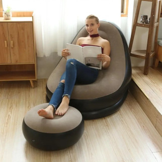 Надувний диван-ліжко, потовщене крісло для відпочинку  (дропшиппінг) - Інтернет-магазин спільних покупок ToGether