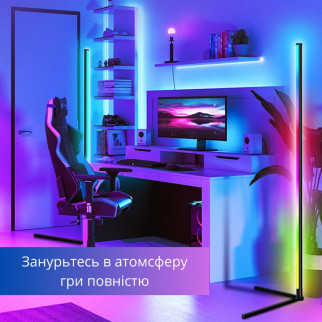 Кутова підлогова лампа Corner Light RGB з пультом  (дропшиппінг) - Інтернет-магазин спільних покупок ToGether