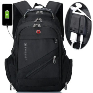 Рюкзак міський з виходом для USB Backpack 8810  (дропшиппінг) - Інтернет-магазин спільних покупок ToGether