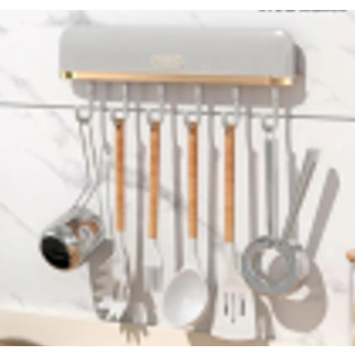 Настінний тримач кухонний із 6 гачками Plastic hook AND LY-562  (дропшиппінг) - Інтернет-магазин спільних покупок ToGether