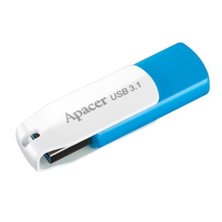 Flash Apacer USB 3.2 Gen1 AH357 128GB Blue (AP128GAH357U-1) - Інтернет-магазин спільних покупок ToGether