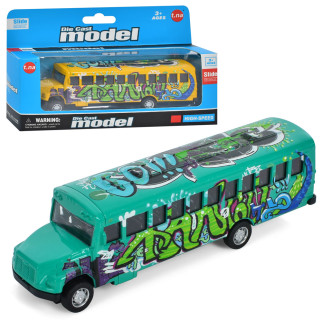 Автобус метал, інер-я, 14см, 2 кольори, в кор-ці, 18-11-4см /48/ | TN-1148A - Інтернет-магазин спільних покупок ToGether