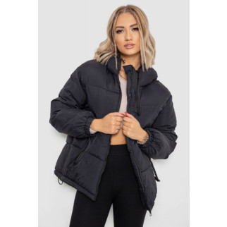 Куртка жіноча демісезонна, колір чорний, 244R2318 - Інтернет-магазин спільних покупок ToGether
