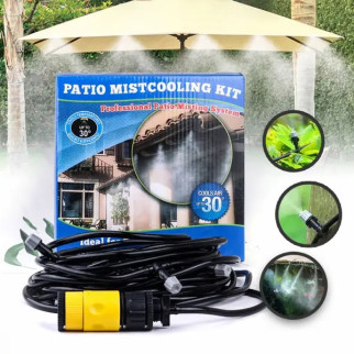 Система туманоутворення Patio Mistcooling Kit на 10 форсунок, 9.6 м, для поливу та охолодження - Інтернет-магазин спільних покупок ToGether