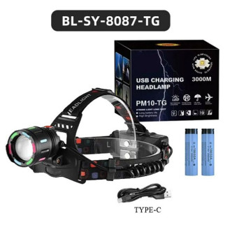 Ліхтар налобний акумуляторний SY-8087-PM10-TG - Інтернет-магазин спільних покупок ToGether