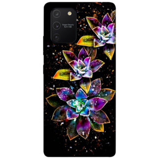 Чохол itsPrint Flowers on black для Samsung Galaxy S10 Lite - Інтернет-магазин спільних покупок ToGether
