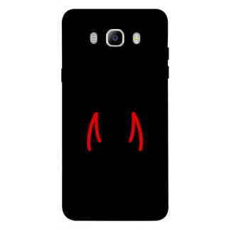 Чохол itsPrint Red horns для Samsung J510F Galaxy J5 (2016) - Інтернет-магазин спільних покупок ToGether
