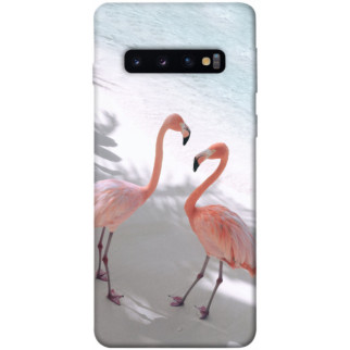 Чохол itsPrint Flamingos для Samsung Galaxy S10 - Інтернет-магазин спільних покупок ToGether