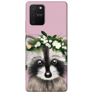 Чохол itsPrint Raccoon in flowers для Samsung Galaxy S10 Lite - Інтернет-магазин спільних покупок ToGether