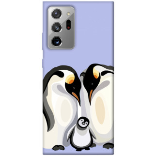 Чохол itsPrint Penguin family для Samsung Galaxy Note 20 Ultra - Інтернет-магазин спільних покупок ToGether