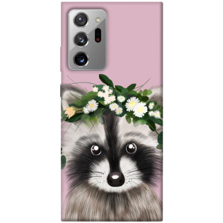 Чохол itsPrint Raccoon in flowers для Samsung Galaxy Note 20 Ultra - Інтернет-магазин спільних покупок ToGether
