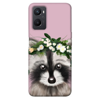 Чохол itsPrint Raccoon in flowers для Oppo A96 - Інтернет-магазин спільних покупок ToGether