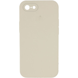 Чохол Silicone Case Square Full Camera Protective (AA) для Apple iPhone 7 / 8 / SE (2020) (4.7") Бежевий / Antigue White - Інтернет-магазин спільних покупок ToGether