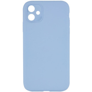 Чохол Silicone Case Square Full Camera Protective (AA) для Apple iPhone 11 (6.1") Блакитний / Lilac Blue - Інтернет-магазин спільних покупок ToGether