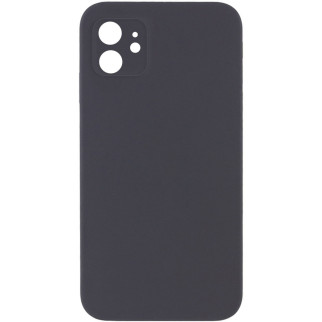 Чохол Silicone Case Square Full Camera Protective (AA) для Apple iPhone 11 (6.1") Сірий / Dark Gray - Інтернет-магазин спільних покупок ToGether