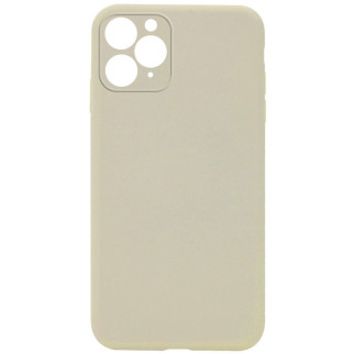 Чохол Silicone Case Square Full Camera Protective (AA) для Apple iPhone 11 Pro (5.8") Бежевий / Antigue White - Інтернет-магазин спільних покупок ToGether