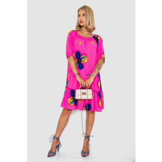 Сукня вільного крою, колір рожевий, 102R1104 - Інтернет-магазин спільних покупок ToGether