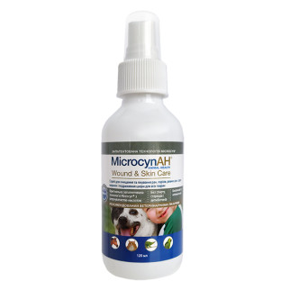 Спрей для догляду за пошкодженнями шкіри у тварин Microcyn Wound&Skin Care Spray 120 мл - Інтернет-магазин спільних покупок ToGether