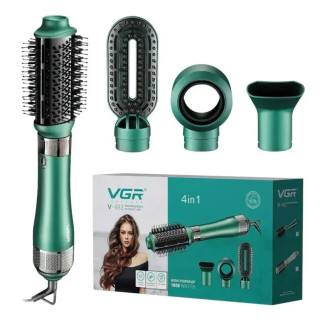 Фен-щітка для волосся VGR V-493 Зелений - Інтернет-магазин спільних покупок ToGether