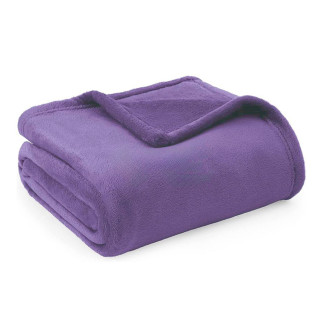 Плед-простирадло мікрофібра фіолетова пудра 180х205 - Інтернет-магазин спільних покупок ToGether