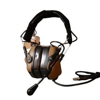Тактичні навушники EARMOR M32 з універсальним кріпленням Койот - Інтернет-магазин спільних покупок ToGether