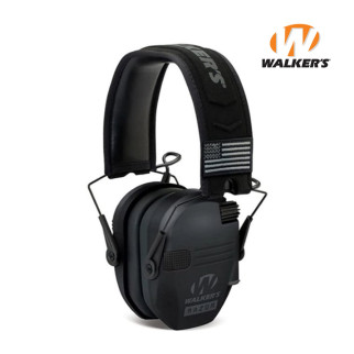 Активні навушники Walker's Razor Slim Patriot Original з патчами (Чорний) - Інтернет-магазин спільних покупок ToGether