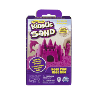Пісок для дитячої творчості KINETIC SAND NEON (рожевий, 227г) - Інтернет-магазин спільних покупок ToGether