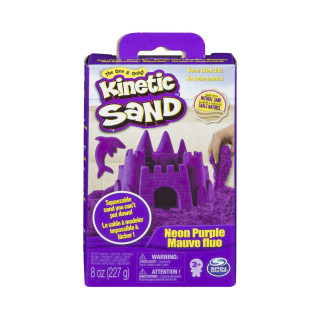 Пісок для дитячої творчості KINETIC SAND NEON (фіолетовий, 227г) - Інтернет-магазин спільних покупок ToGether