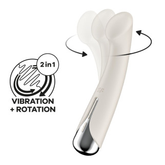 Вібратор Satisfyer Spinning G-Spot 1 Beige - Інтернет-магазин спільних покупок ToGether